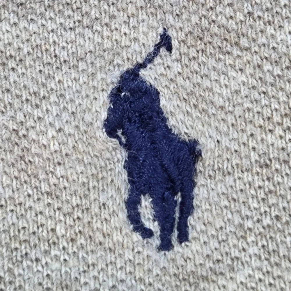 Polo Ralph Lauren Polo Shirt Mens XXL Short Sleeve Pique Pony Logo Tan Heather